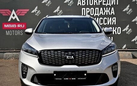 KIA Sorento III Prime рестайлинг, 2018 год, 3 055 000 рублей, 2 фотография