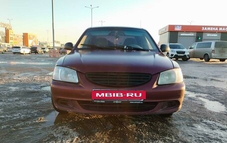 Hyundai Accent II, 2007 год, 465 000 рублей, 2 фотография