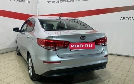 KIA Rio III рестайлинг, 2016 год, 1 356 000 рублей, 5 фотография