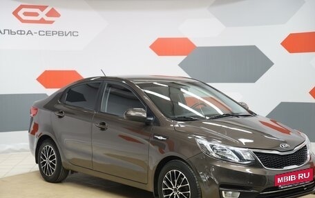 KIA Rio III рестайлинг, 2015 год, 990 000 рублей, 3 фотография