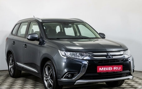 Mitsubishi Outlander III рестайлинг 3, 2016 год, 1 899 000 рублей, 3 фотография