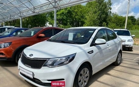 KIA Rio III рестайлинг, 2017 год, 970 000 рублей, 2 фотография