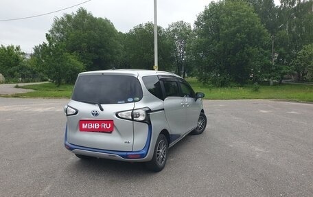 Toyota Sienta II, 2016 год, 1 430 000 рублей, 5 фотография