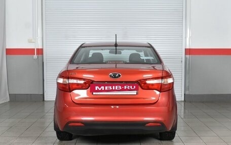 KIA Rio III рестайлинг, 2012 год, 939 995 рублей, 3 фотография