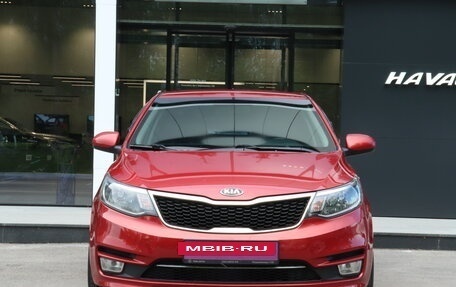 KIA Rio III рестайлинг, 2016 год, 920 000 рублей, 2 фотография