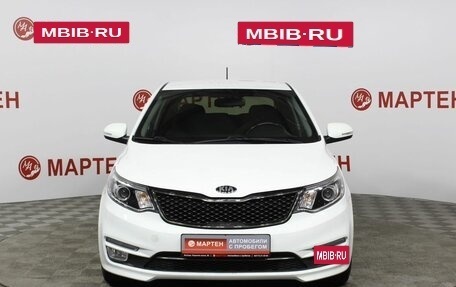 KIA Rio III рестайлинг, 2016 год, 1 272 000 рублей, 2 фотография