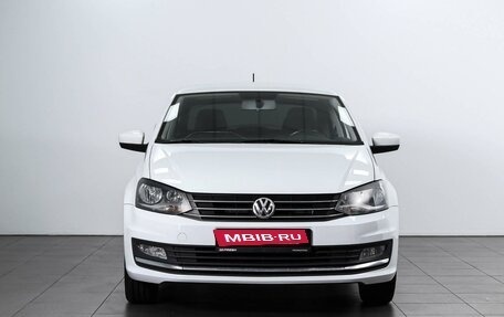 Volkswagen Polo VI (EU Market), 2017 год, 1 394 000 рублей, 3 фотография