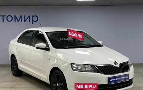 Skoda Rapid I, 2016 год, 1 235 000 рублей, 3 фотография