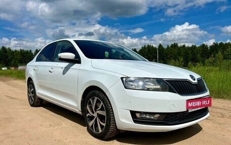 Skoda Rapid I, 2017 год, 1 350 000 рублей, 2 фотография