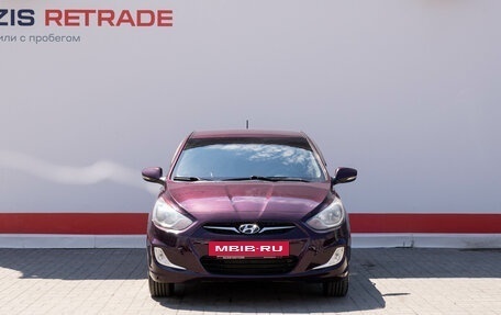 Hyundai Solaris II рестайлинг, 2012 год, 875 000 рублей, 2 фотография