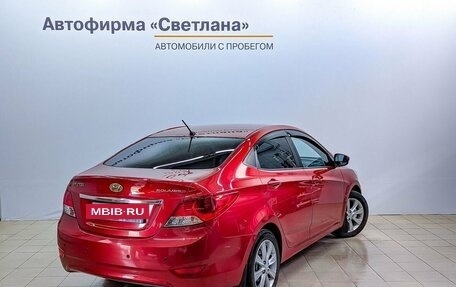 Hyundai Solaris II рестайлинг, 2011 год, 765 000 рублей, 4 фотография