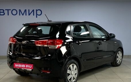 KIA Rio IV, 2017 год, 1 130 000 рублей, 7 фотография