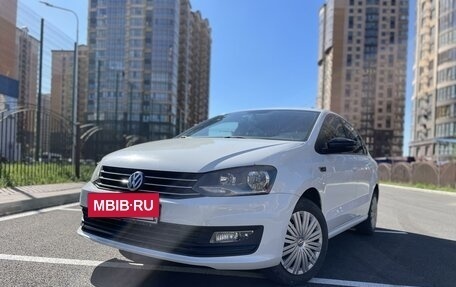 Volkswagen Polo VI (EU Market), 2017 год, 1 390 000 рублей, 2 фотография