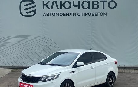 KIA Rio III рестайлинг, 2016 год, 1 095 000 рублей, 1 фотография