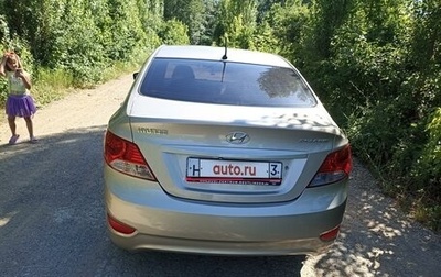 Hyundai Solaris II рестайлинг, 2012 год, 740 000 рублей, 1 фотография