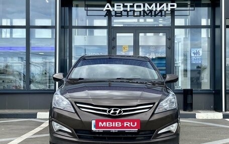 Hyundai Solaris II рестайлинг, 2015 год, 1 108 800 рублей, 2 фотография