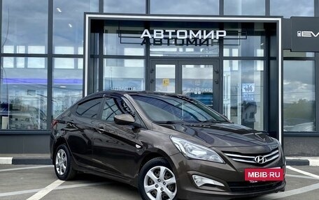 Hyundai Solaris II рестайлинг, 2015 год, 1 108 800 рублей, 3 фотография