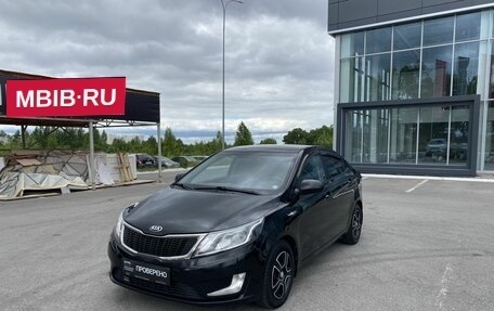 KIA Rio III рестайлинг, 2014 год, 879 000 рублей, 1 фотография