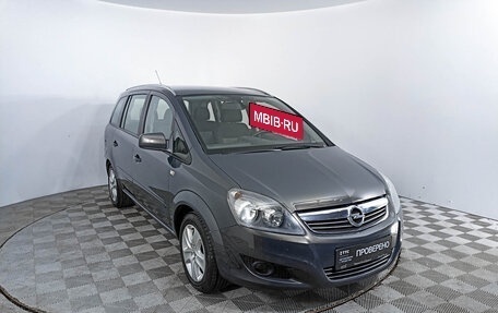 Opel Zafira B, 2013 год, 975 000 рублей, 3 фотография