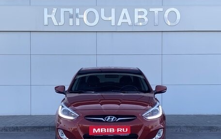 Hyundai Solaris II рестайлинг, 2013 год, 849 000 рублей, 3 фотография