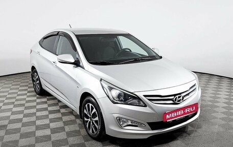 Hyundai Solaris II рестайлинг, 2016 год, 1 436 000 рублей, 3 фотография