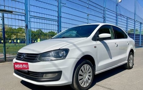 Volkswagen Polo VI (EU Market), 2015 год, 752 000 рублей, 4 фотография