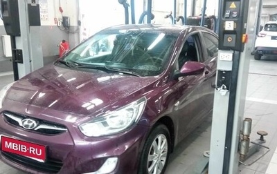 Hyundai Solaris II рестайлинг, 2012 год, 735 000 рублей, 1 фотография