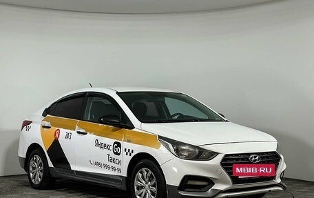 Hyundai Solaris II рестайлинг, 2018 год, 1 097 000 рублей, 3 фотография