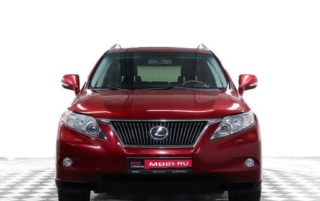 Lexus RX III, 2009 год, 2 578 000 рублей, 2 фотография