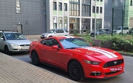 Ford Mustang VI рестайлинг, 2016 год, 2 490 000 рублей, 2 фотография