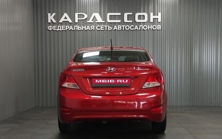 Hyundai Solaris II рестайлинг, 2011 год, 830 000 рублей, 4 фотография