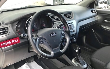 KIA Rio III рестайлинг, 2016 год, 1 185 000 рублей, 19 фотография