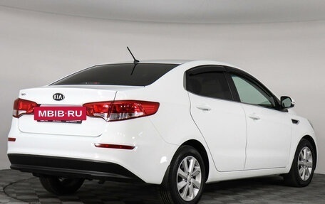 KIA Rio III рестайлинг, 2016 год, 1 159 000 рублей, 5 фотография