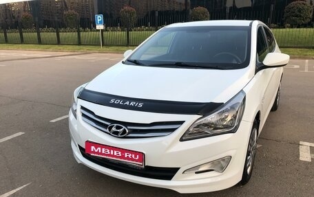 Hyundai Solaris II рестайлинг, 2015 год, 1 078 000 рублей, 17 фотография