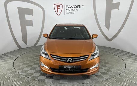 Hyundai Solaris II рестайлинг, 2015 год, 1 170 000 рублей, 2 фотография