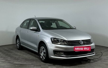 Volkswagen Polo VI (EU Market), 2017 год, 1 375 250 рублей, 3 фотография