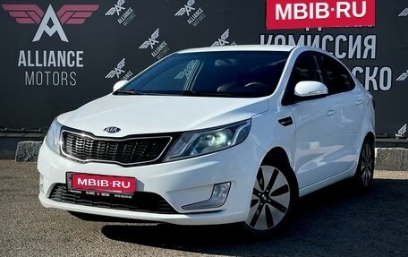 KIA Rio III рестайлинг, 2014 год, 995 000 рублей, 3 фотография