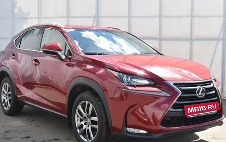 Lexus NX I, 2016 год, 3 149 000 рублей, 3 фотография