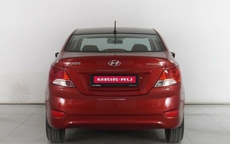 Hyundai Solaris II рестайлинг, 2013 год, 1 214 000 рублей, 4 фотография