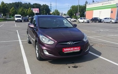 Hyundai Solaris II рестайлинг, 2011 год, 640 000 рублей, 1 фотография