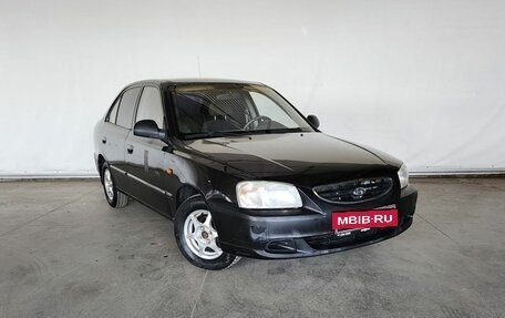 Hyundai Accent II, 2007 год, 385 000 рублей, 3 фотография