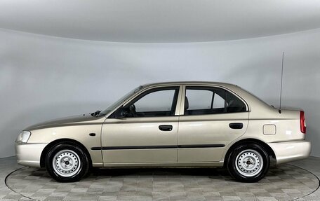 Hyundai Accent II, 2004 год, 388 000 рублей, 6 фотография