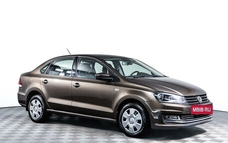 Volkswagen Polo VI (EU Market), 2016 год, 1 298 000 рублей, 3 фотография