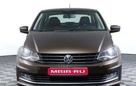 Volkswagen Polo VI (EU Market), 2016 год, 1 298 000 рублей, 2 фотография