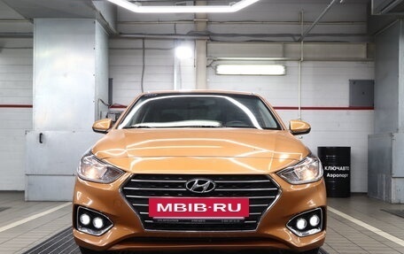 Hyundai Solaris II рестайлинг, 2018 год, 1 495 000 рублей, 3 фотография