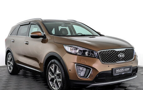 KIA Sorento III Prime рестайлинг, 2017 год, 2 695 000 рублей, 3 фотография