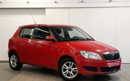 Skoda Fabia II, 2010 год, 349 000 рублей, 3 фотография