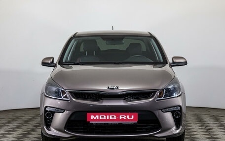 KIA Rio IV, 2019 год, 1 750 000 рублей, 2 фотография