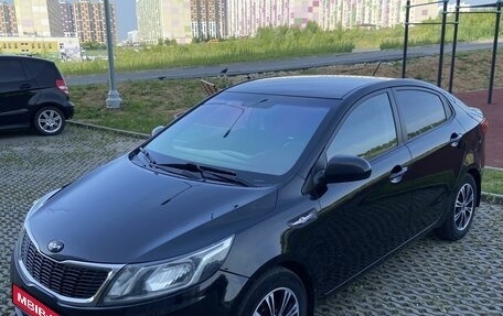 KIA Rio III рестайлинг, 2012 год, 920 000 рублей, 1 фотография