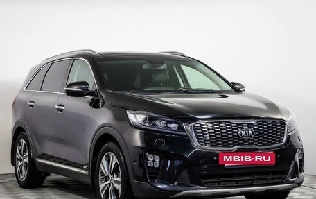 KIA Sorento III Prime рестайлинг, 2018 год, 3 079 000 рублей, 3 фотография